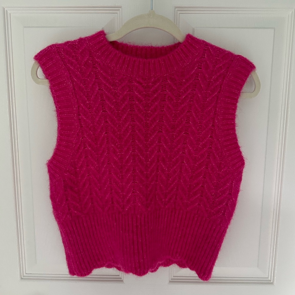 Zara sweater vest